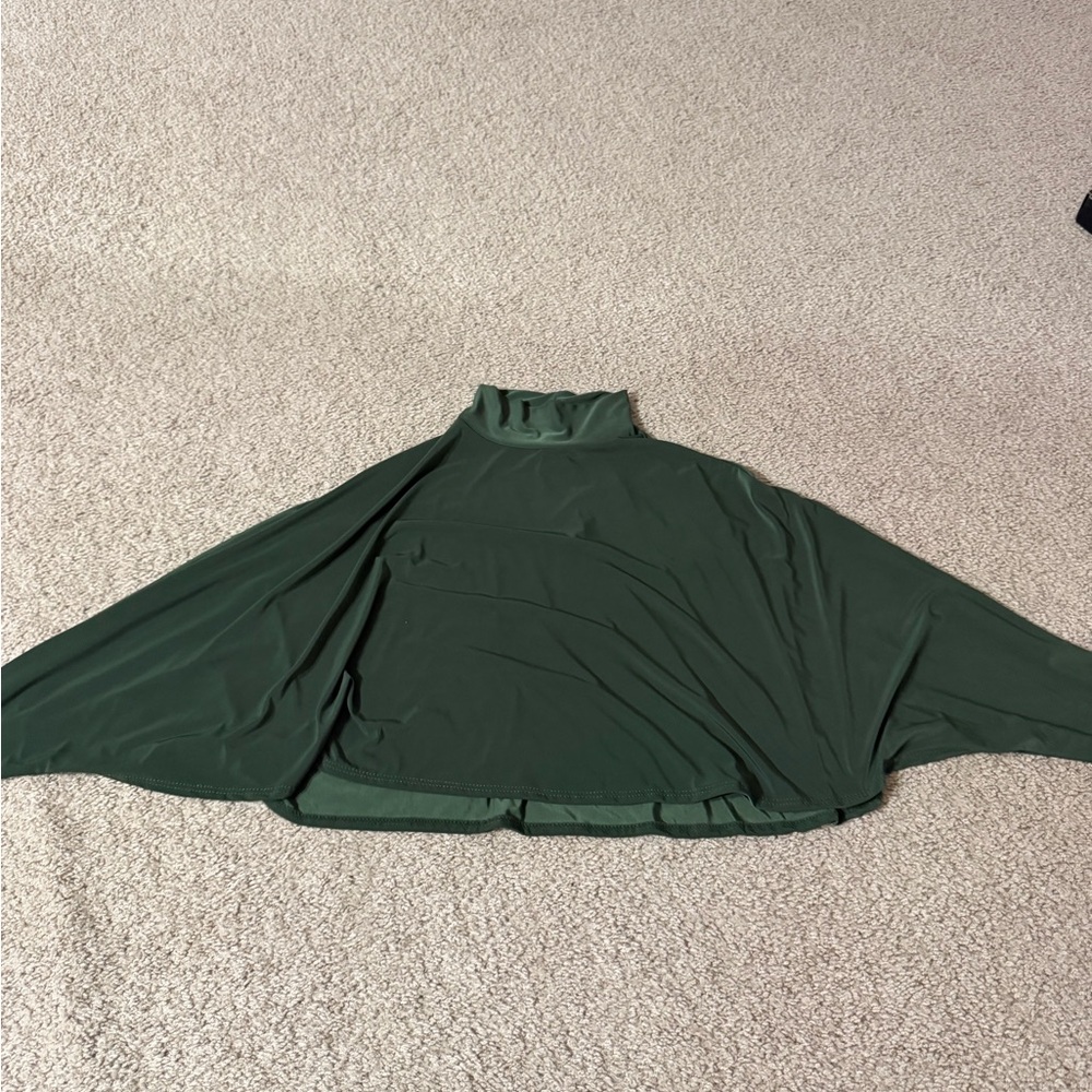 Fashion Nova Olive Mock Neck Top